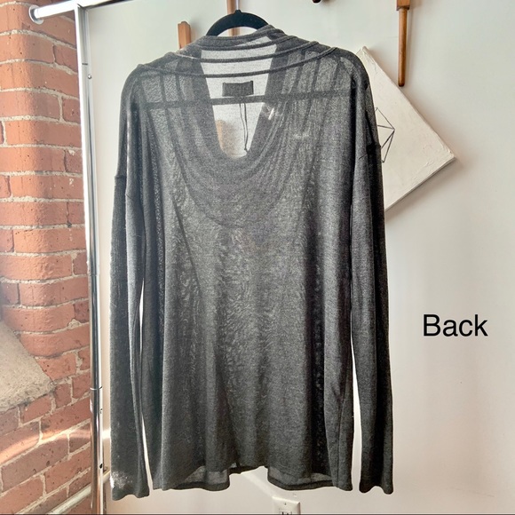 BHON elegant pullover, gray size Lg, $14 - Picture 3 of 7